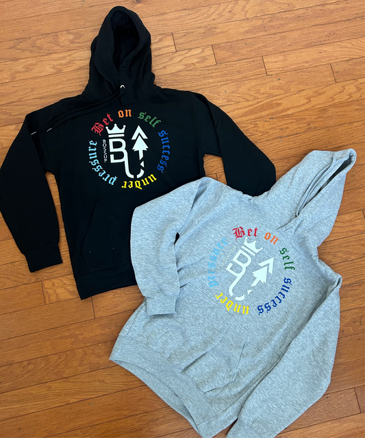 Multicolor OG logo hoodie