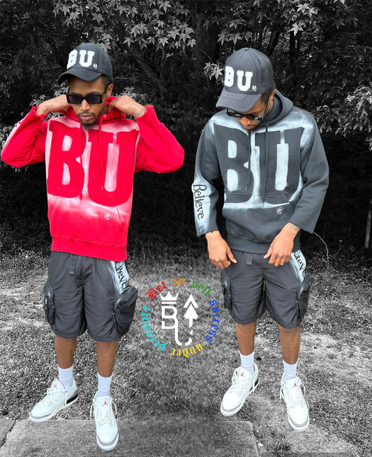 BU Staple Spray hoodie